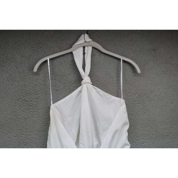 LuLu's White Halter Jumpsuit-Size Small-New w/Tags-Nice - Picture 13 of 13
